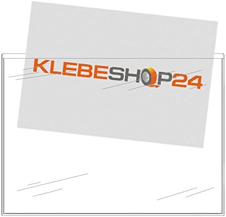 Self-adhesive, transparent pockets, DIN A4, A5 or A6, narrow side open, 20 or 100 pieces