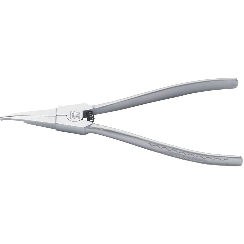 HAZET 1847-3 200 mm Circlip Pliers - Chrome-Plated