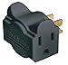 Ziotek ZT1120131 HC1 Hug-A-Plug Black Outlet Splitter