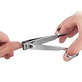 Bigwinner Nail Clippers Set Fingernail and Toenail Clipper Cutter - Stainless Steel Sharp Sturdy Trimmer Set for Men and Women by E-LING (Set of 2)