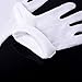Mudder 6 Pairs Cotton Cosmetic Gloves Hand Spa Gloves for Moisturizing, White (L Size)