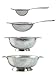 Rorence Stainless Steel Strainers and Colanders Set - 4 Pieces