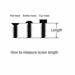 20pcs M5 x 90 mm Phillips Flat Head Machine Screw