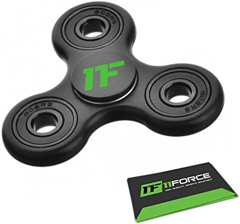 Premium 2017 Tri-Spinner Fidget Toy by 11FORCE - Helps with Sensory, Concentration, Stress Relief, Attention Deficit Disorders &amp; ADHD, Anxiety Symptoms, Autism, PTSD, for Children &amp; Adults