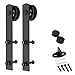 Homedex 6 FT Sliding Barn Door Hardware Kit - Heavy Duty Sturdy- Smoothly and Quietly - Easy to install - Fit 36