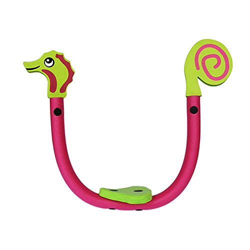 BlueSpace Pool Float Foam Swim Noodles Animal Rideable Pool Noodle Seat Sport Aquatic Fitness Water Toys Accessories for Kids Swimming Training, Seahorse