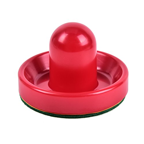 Set of 2pcs Mini Air Hockey Pusher 96mm Table Goalies Mallet and 4pcs 64mm Pucks