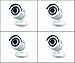 Swann T855 Bullet 1080P 4 Camera Pack add-on Bullet Camera, White (SRPRO-T855WB4-US)