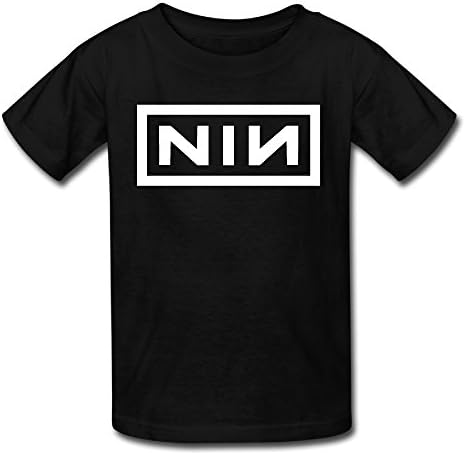 Dvigo Unisex Baby American Industrial Rock Band Nine inch Nails NIN Logo T-Shirt