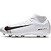 Nike Mercurial Superfly 6 Academy MG Soccer Cleat (White/Multi-Color) (Men's 7.5/Women's 9)