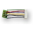 Digitrax DHWHPS HO DCC Decoder Wire Harness, 1.2" 8-Pin