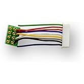 Digitrax HO DCC Decoder Wire Harness, 1.2" 8-Pin, PVC