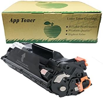 Apptoner Compatible CB435A CE285A (HP35A/ 85A) Toner Cartridge for HP LaserJet P1002/ 1003/ 1006/ M1134/ M1212F/ M1219 nf (1 Pack,Black)