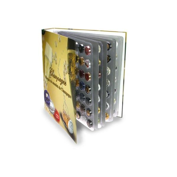 Album grand format pour capsules de Champagne chez