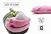 JanYoo Chinchilla Hideout Bed House Toys and Accessories Cage Cave Cute Cube Cup Hide for Bearded Dragon Ferret