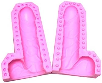 Aimyoo Sexy Cake Candy Soap Candle Mold Silicone Baking Moulds for Bachelorette Party Supplies (Small)