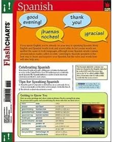 Spark Charts Flash Charts Spanish (Flash Kids Flash Charts)