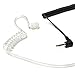 2.5mm Police Listen Only Acoustic Tube Earpiece Headset for Radio Speaker Mic by The Comm Guys