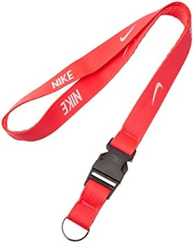 red nike lanyard