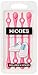 HICKIES Elastic No Tie Shoelaces (Pink)