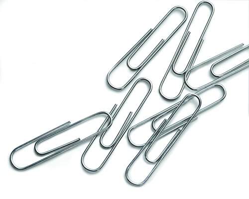 Staples Jumbo Paper Clips, Smooth, 1,000/Pack