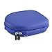 Geekria Shield Headphones Case Compatible with Sony WH-1000XM5/1000XM4/1000XM3/ULT900N/910N, Replacement Hard Shell Travel Carrying Bag with Cable Storage (Blue)