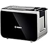 Bosch-TAT8613GB-Styline-2-Slice-Toaster-Black Bosch Styline TAT8613GB 2 Slot Stainless Steel Toaster with variable controls - Black