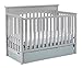 Graco Lauren 5-in-1 Convertible Crib (Pebble Gray) – Converts from Baby Crib to Toddler Bed, Daybed and Full-Size Bed, Fits Standard Full-Size Crib Mattress, Adjustable Mattress Support Base