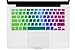 HRH Rainbow Persian Farsi Language Keyboard Cover Silicone Skin for MacBook Air 13 and MacBook Pro 13
