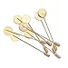 Forise 20pcs Gold Color Stainless Steel Safety Pins Brooches for DIY Jewelry Accessories