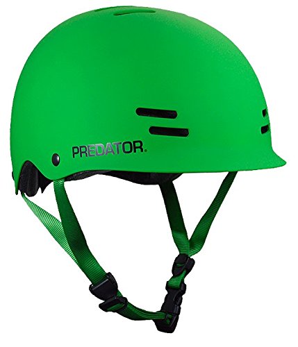 Predator FR7 Certified Skateboard Helmet Matte Green Size M/