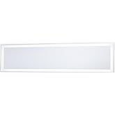 Minka Lavery 6110-2 Lavery Mirror with LED Light, 1-Light, 29 Total Watts, 30-in H x 6.75-in W, White