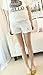 Ameyda Womens Maternity Distressed Denim Shorts