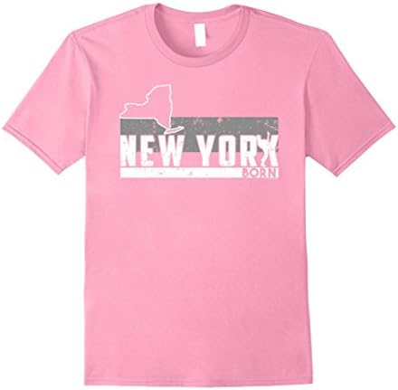 Mens New York Blues Guitar Shirt Rock N Roll T Shirt Large Pink