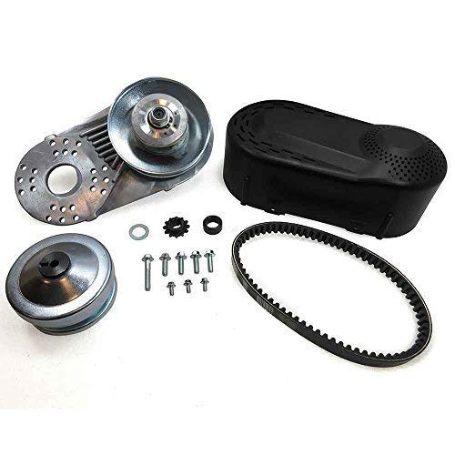 Mophorn Torque Converter Go Kart Clutch Go Kart Clutch Set Torque Converter Kit Three Fourth Inch 10T 40 or 41 Chain