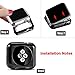 MYECOGO Compatible Apple Watch Series 3 Case 38mm [2 Pack] iWatch 3 All-around Soft TPU Protective Bumper Cover Case for 2017 Apple Watch series 3 and Series 2 38mm TPU Black