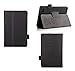Case for Fire 7 Folio Case with Stand for Kindle Fire 7 Inch Tablet with Built in Stand - Black