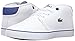 Lacoste Unisex-Child Juniors' Ampthill Sneaker (Retired Edition), White 1.0, 3