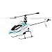WL 4CH 2.4GHz Mini Radio Single Propeller RC Helicopter Gyro V911 RTF White&Blue