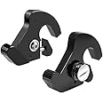 Black Detachable Mounting Sissy Bar Luggage Rack Latch Clips Kit Fits For Harley