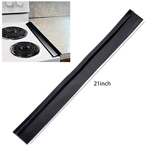 PROKITCHEN Gas Range Protectors Kit with Stove Counter Gap Reusable Non-Stick and Easy to Clean Stove Burn Cover FDA Approved Heat Resistance Fire Shield