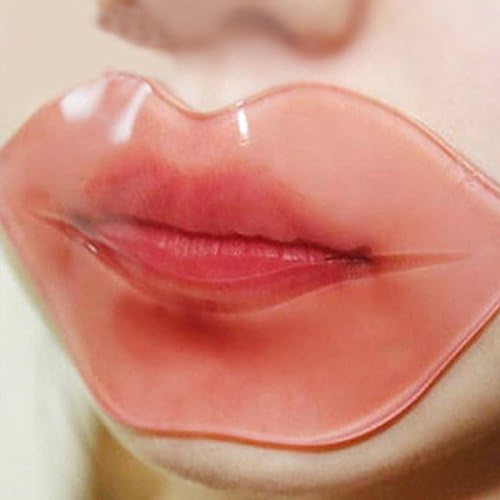 Bodermin New Beauty Pink Collagen Lip Gel Mask Care Mask Membrane Moisture Anti Aging Make Your Lip Attractive and Sexy Free Shippng (50pack)