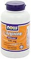 NOW Foods L-Arginine 500mg, Jumbo Size Pack 500-(500mgCapsules)
