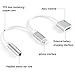 IMBCYL USB Cable Headphone Adapter for iPhone Adaptor Charger Cable Compatible for iPhone X/XS/XR/8P/8 and 3.5mm Audio Jack Connector Earphone Convertor Support Charge Suitable for iOS 12 Systemthumb 4
