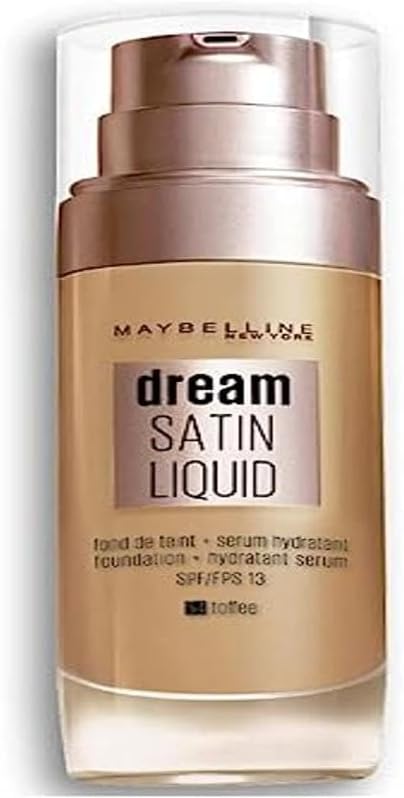 Maybelline Dream Radiant Liquid Foundation Toffee 54 Medium Coverage 12H