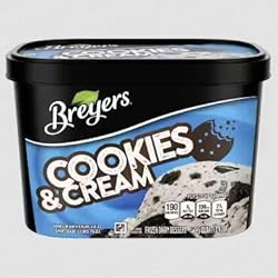 Breyer's, Cookies & Cream Ice Cream, 48 oz. Tub