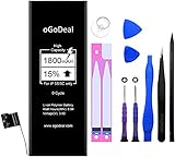 oGoDeal 5S 5C Battery, Battery Replacement Compatible with iPhone 5s &5C Battery A1457,A1453, A1530, A1533, A1532 A1507, A1456 Battery Replacement Kit 365 Days Warranty
