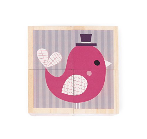 Janod My First Blocks Baby Animals Toy