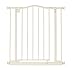 Toddleroo by North States 46.8” wide Wide Portico Arch Baby Gate: Heavy duty metal safety gate with one hand operation. Pressure Mount. Fits 28.2