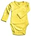 Boys Girls Baby Bodysuit made with Organic Cotton - Kimono Style with Side Snaps and Gloved Sleeve